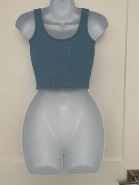 Cotton On blue tank top M/L
